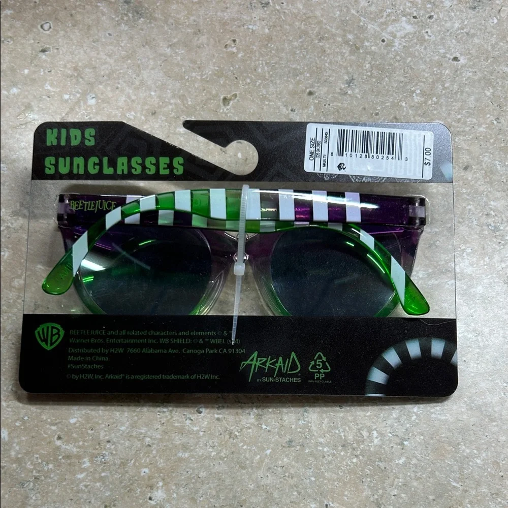 Kids Sunglasses - Purple and Green